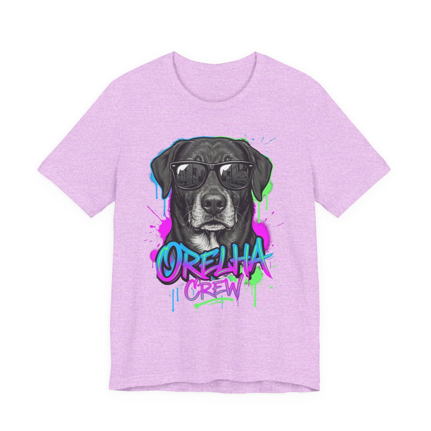 Dog Tribute T-Shirt — Hand-Drawn Sketch — dog lover apparel — Orelha's Legacy