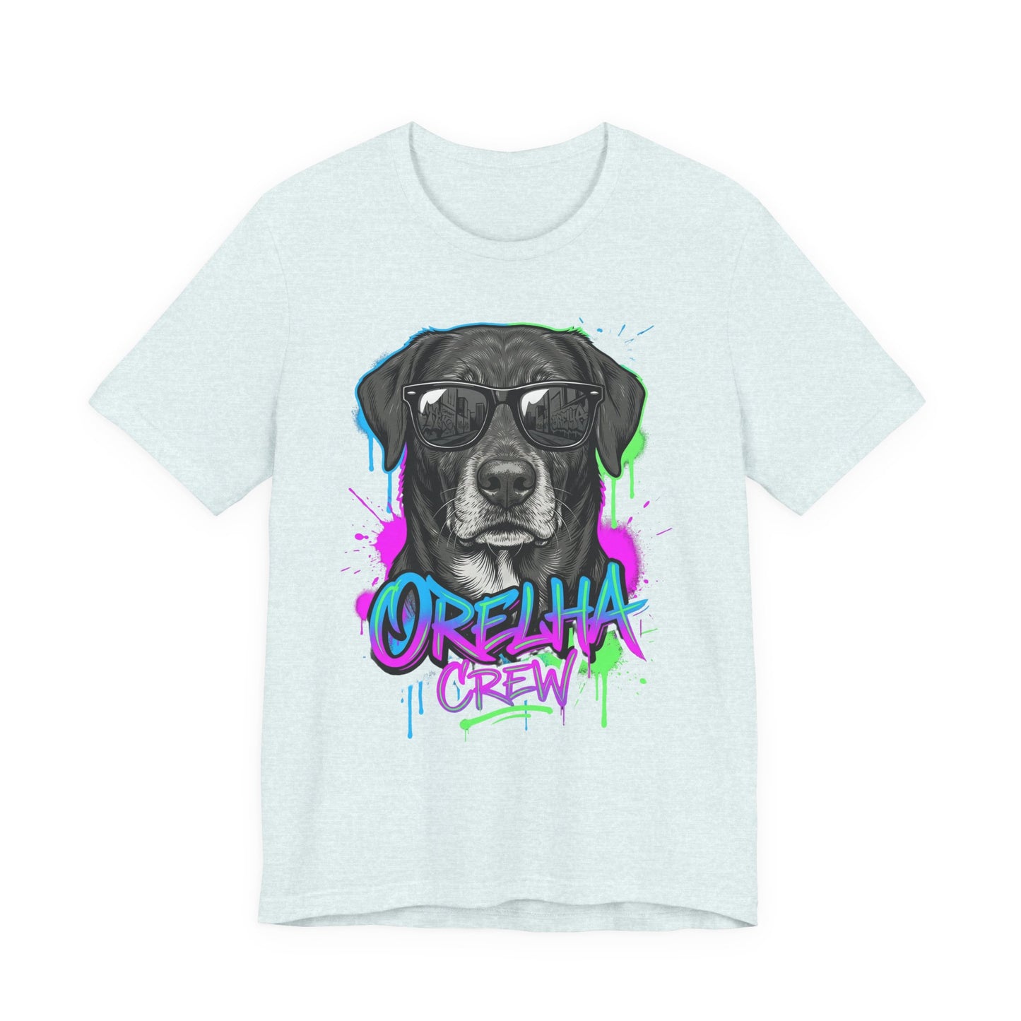 Dog Tribute T-Shirt — Hand-Drawn Sketch — dog lover apparel — Orelha's Legacy